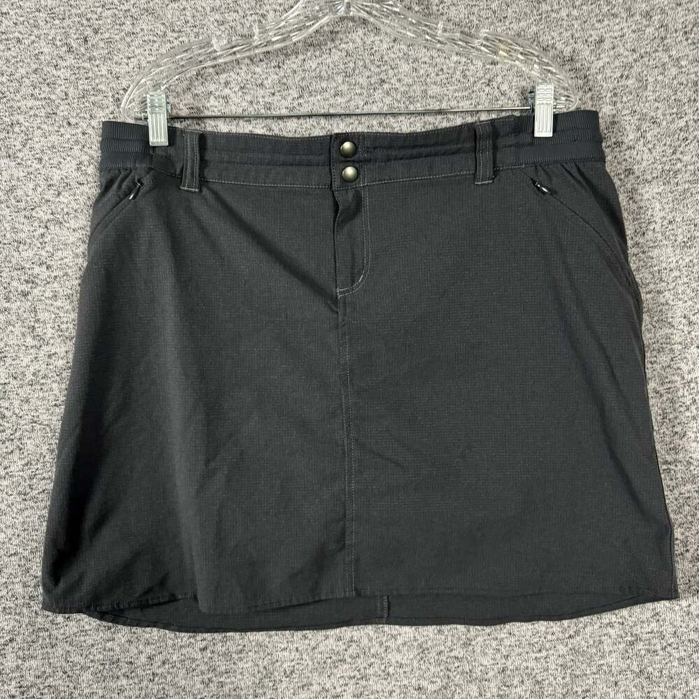 Kuhl Women’s Size 16 Gray Nylon Strattus Skort